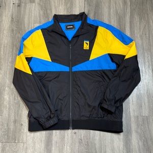 Pink Dolphin dolphin motorsports windbreaker.